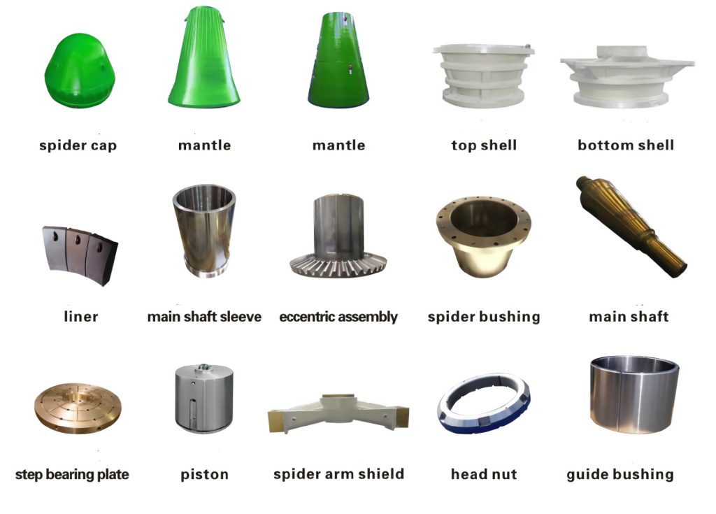 Gyratory crusher parts 4 Gyratory crusher parts 2