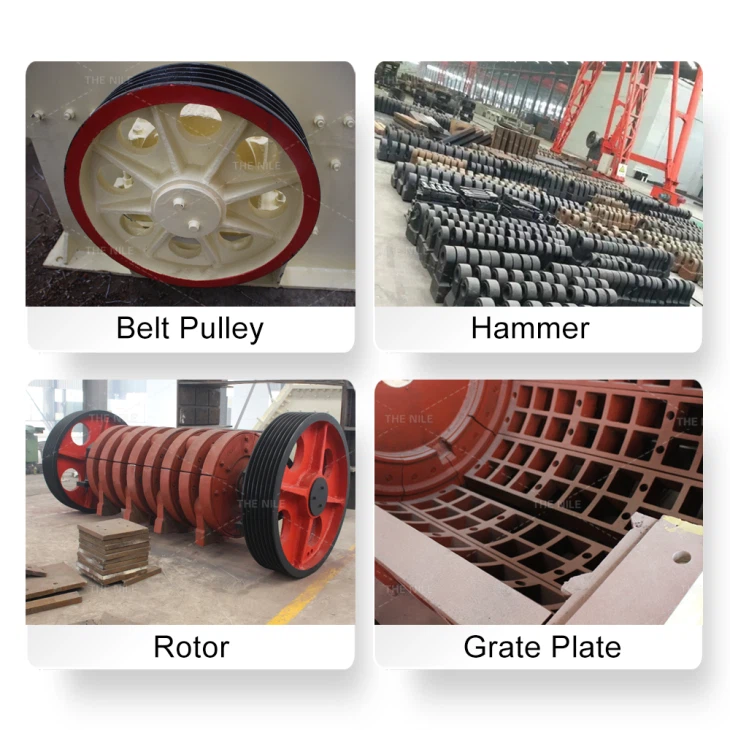 C&aacute;c bộ phận của m&aacute;y nghiền b&uacute;a