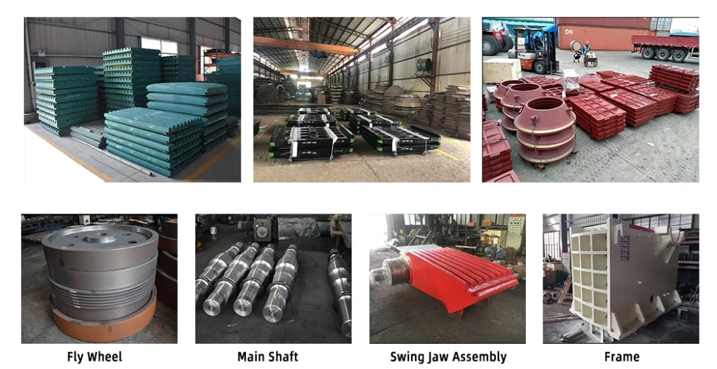 Jaw Crusher Good Quality Square Bolt Plug Screw Nut Pull Rod 1